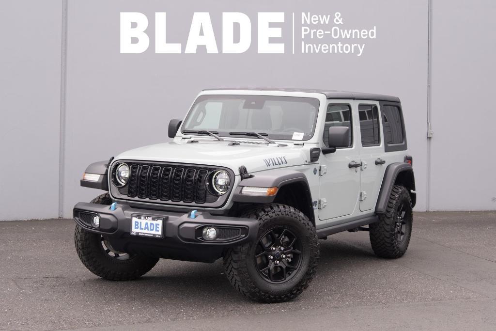 used 2024 Jeep Wrangler 4xe car, priced at $38,800