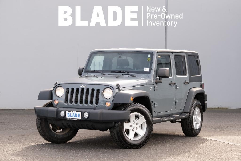 used 2014 Jeep Wrangler Unlimited car, priced at $19,850