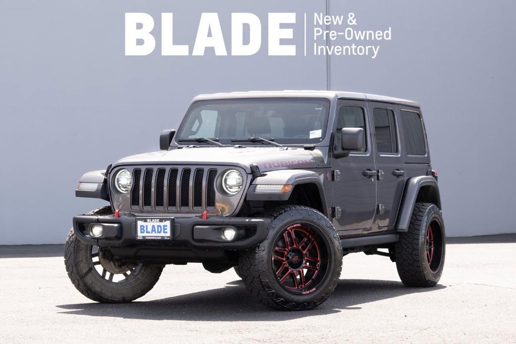 used 2018 Jeep Wrangler Unlimited car, priced at $31,300