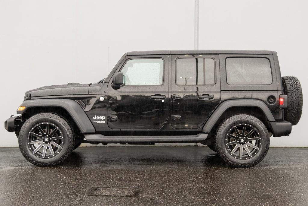 used 2018 Jeep Wrangler Unlimited car, priced at $25,700