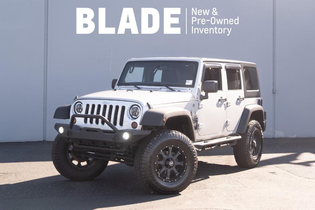 used 2012 Jeep Wrangler Unlimited car, priced at $13,753