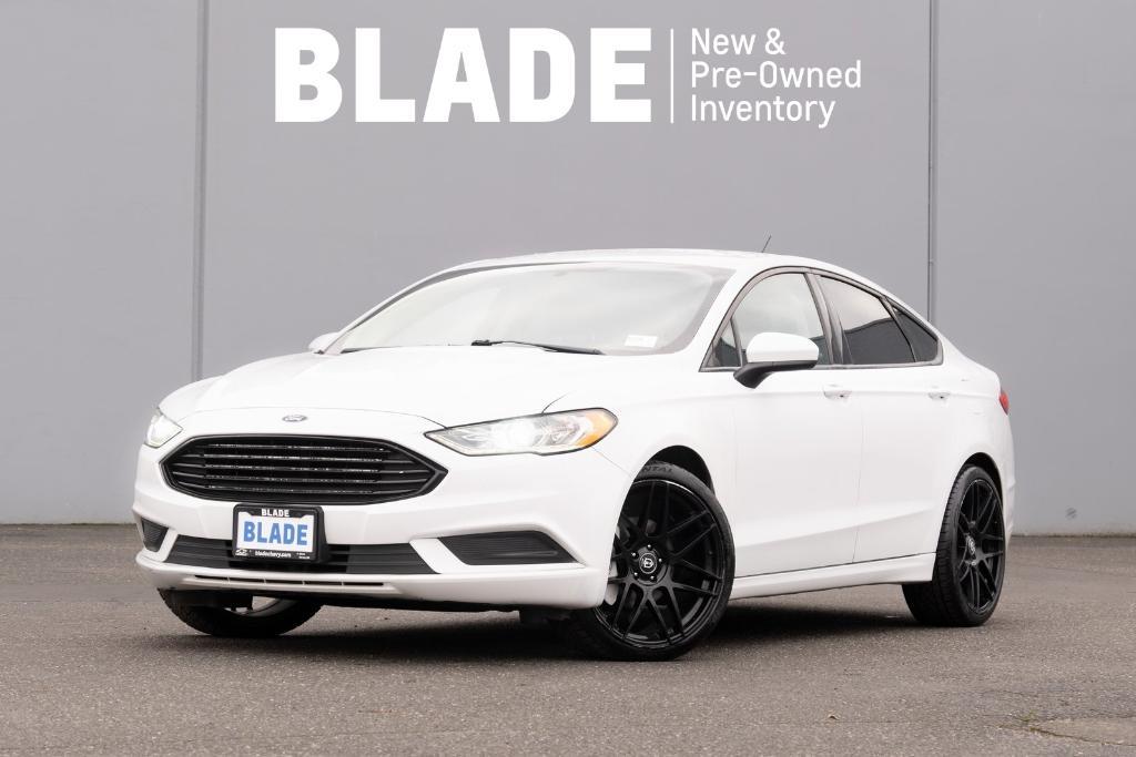 used 2017 Ford Fusion car, priced at $13,900