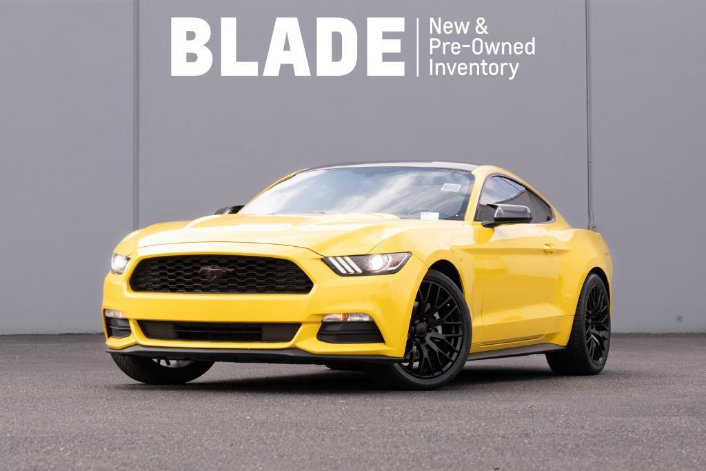 used 2017 Ford Mustang car, priced at $14,188