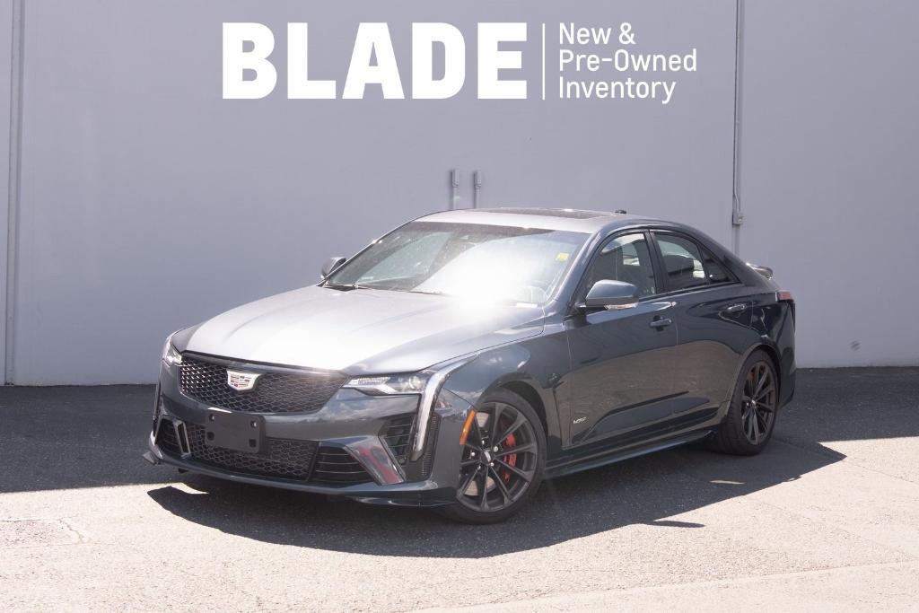 used 2022 Cadillac CT4-V car, priced at $60,950
