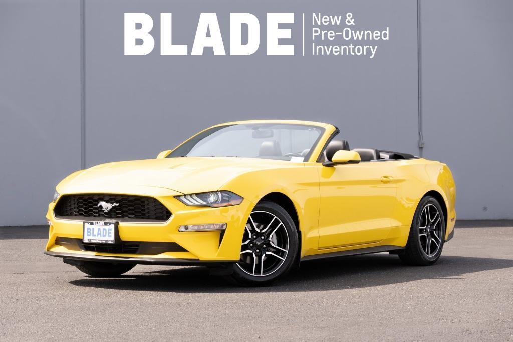 used 2018 Ford Mustang car, priced at $25,700