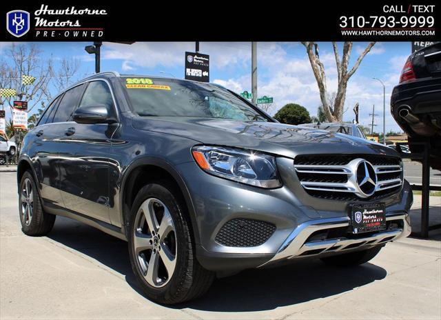 used 2018 Mercedes-Benz GLC 300 car, priced at $19,595