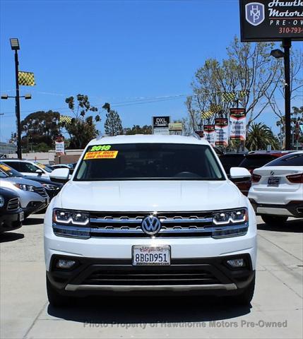 used 2018 Volkswagen Atlas car, priced at $16,588