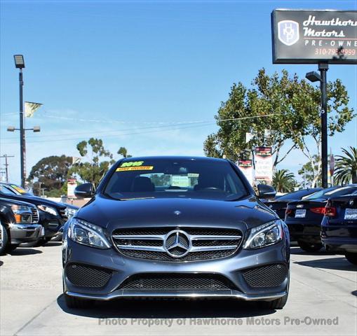 used 2015 Mercedes-Benz C-Class car, priced at $13,995