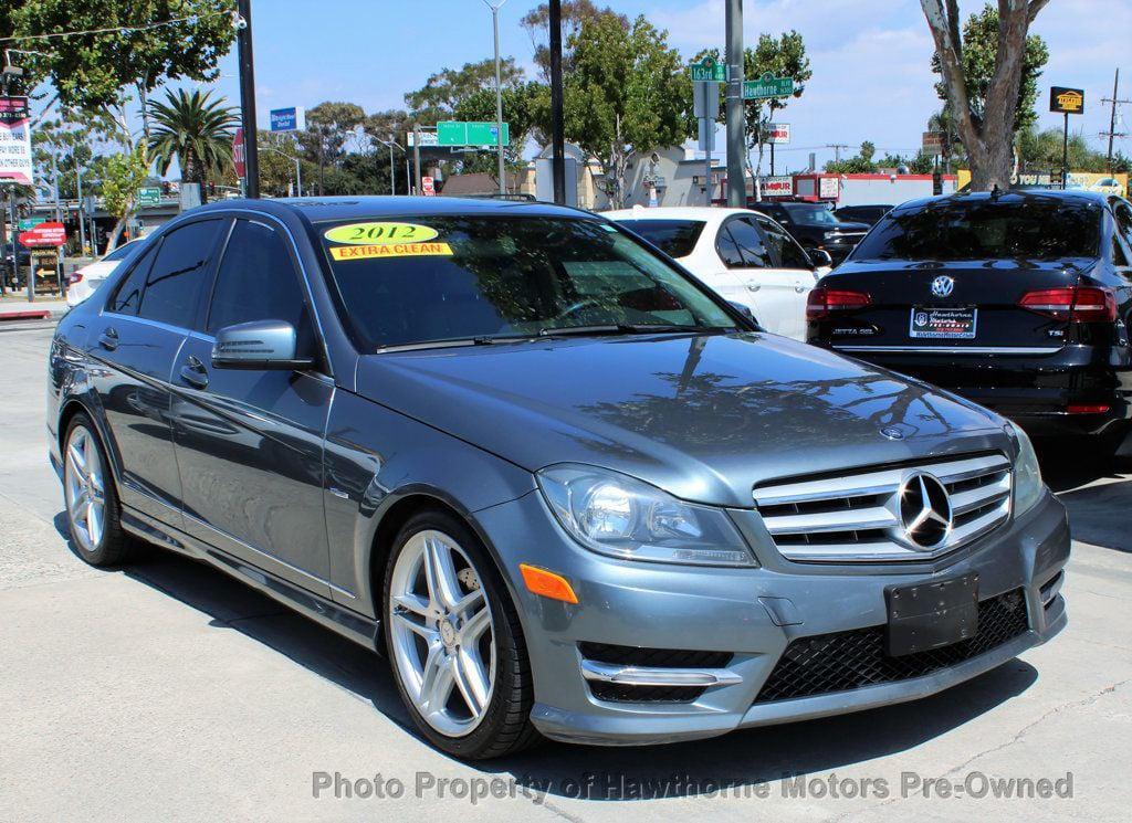 used 2012 Mercedes-Benz C-Class car, priced at $9,995