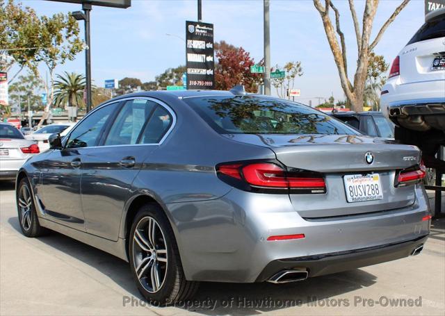 used 2021 BMW 530e car, priced at $28,599