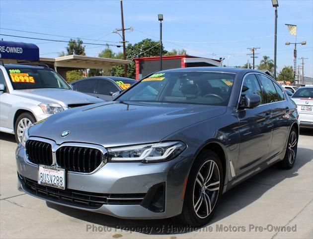 used 2021 BMW 530e car, priced at $28,599