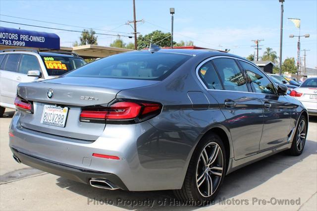 used 2021 BMW 530e car, priced at $28,599