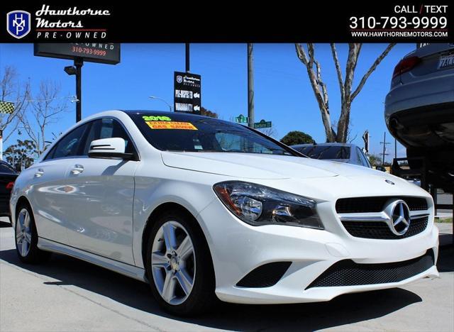 used 2016 Mercedes-Benz CLA-Class car, priced at $17,595