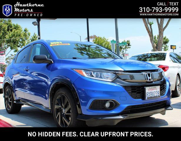 used 2021 Honda HR-V car, priced at $18,888