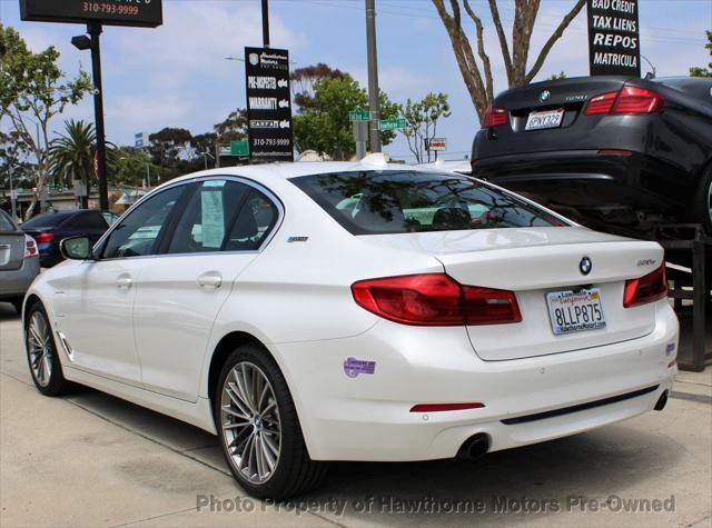 used 2019 BMW 530e car, priced at $20,995