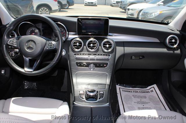 used 2017 Mercedes-Benz C-Class car, priced at $14,595