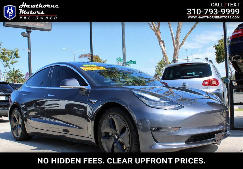 used 2018 Tesla Model 3 car, priced at $20,995