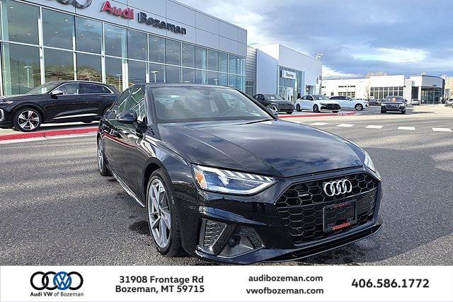 used 2025 Audi A4 car, priced at $37,990