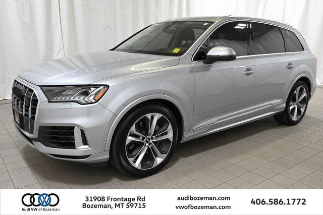 used 2021 Audi Q7 car, priced at $42,491