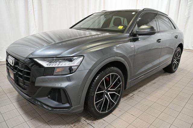 used 2021 Audi Q8 car, priced at $49,990