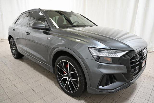 used 2021 Audi Q8 car, priced at $49,990