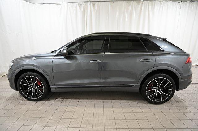 used 2021 Audi Q8 car, priced at $49,990