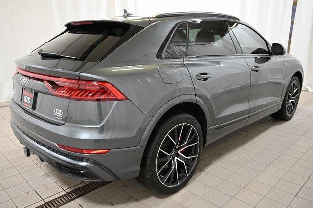 used 2021 Audi Q8 car, priced at $49,990