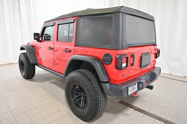 used 2018 Jeep Wrangler Unlimited car, priced at $33,990