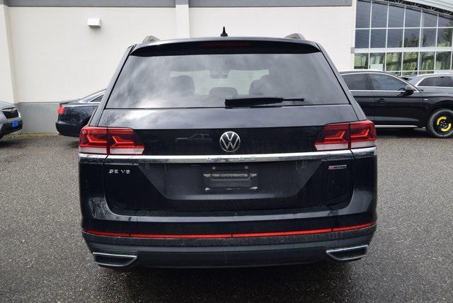 used 2021 Volkswagen Atlas car, priced at $29,990