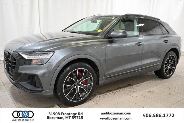 used 2021 Audi Q8 car, priced at $39,990