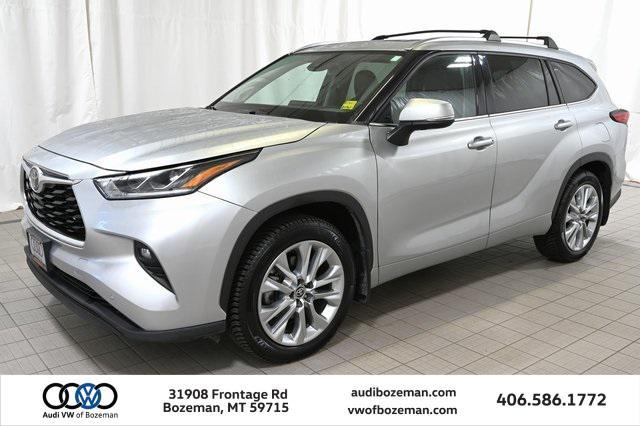 used 2021 Toyota Highlander car, priced at $33,990