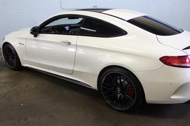 used 2018 Mercedes-Benz AMG C 63 car, priced at $43,444