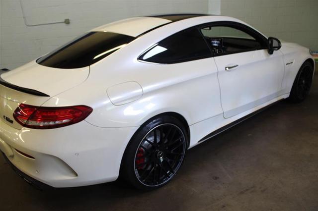 used 2018 Mercedes-Benz AMG C 63 car, priced at $43,444