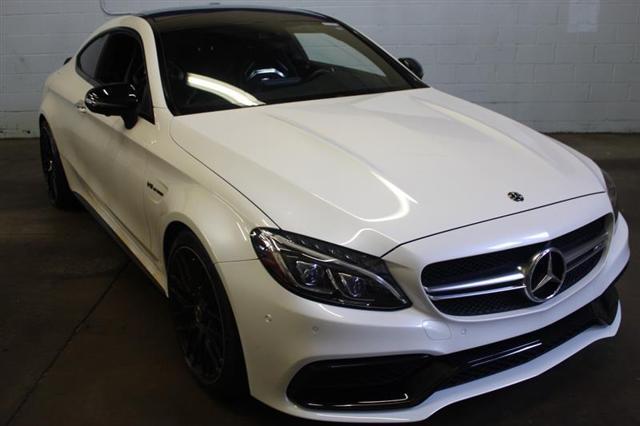 used 2018 Mercedes-Benz AMG C 63 car, priced at $43,444