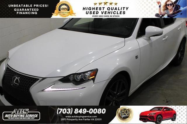 used 2016 Lexus IS 350 car, priced at $17,444