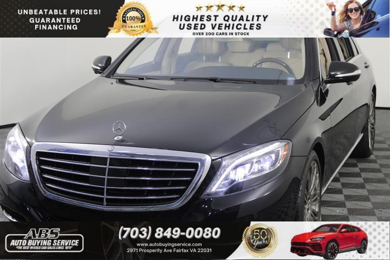 used 2015 Mercedes-Benz S-Class car, priced at $25,995