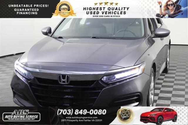 used 2018 Honda Accord car, priced at $16,995