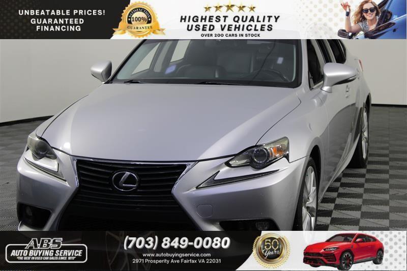 used 2015 Lexus IS 250 car, priced at $14,444