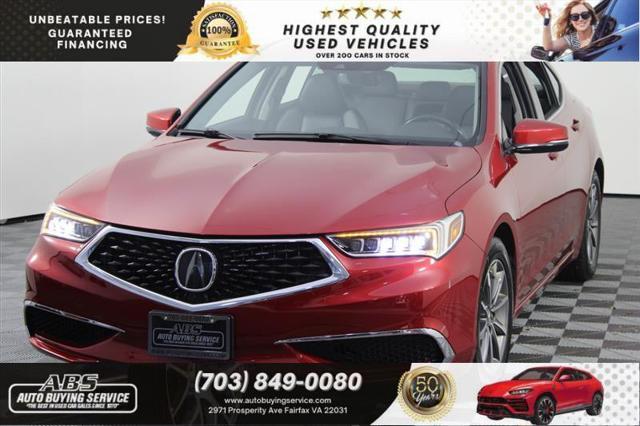 used 2020 Acura TLX car, priced at $21,995