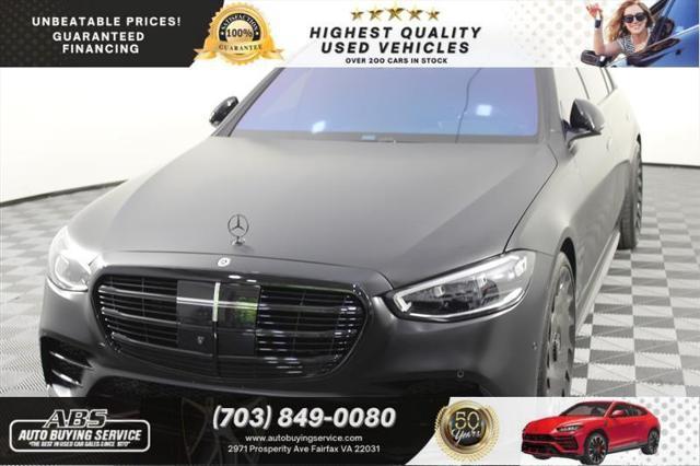 used 2022 Mercedes-Benz S-Class car, priced at $76,444