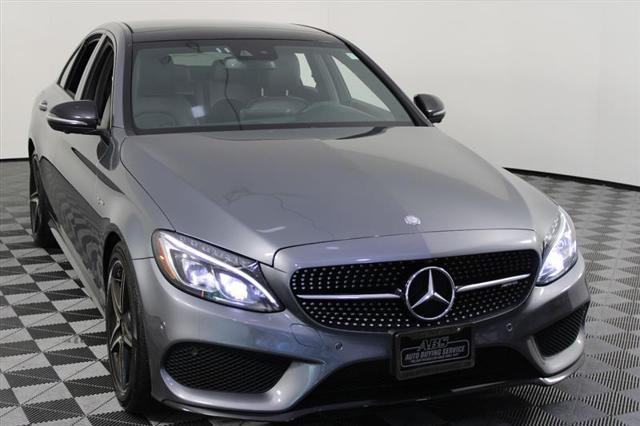 used 2017 Mercedes-Benz AMG C 43 car, priced at $25,995