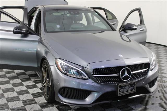 used 2017 Mercedes-Benz AMG C 43 car, priced at $25,995