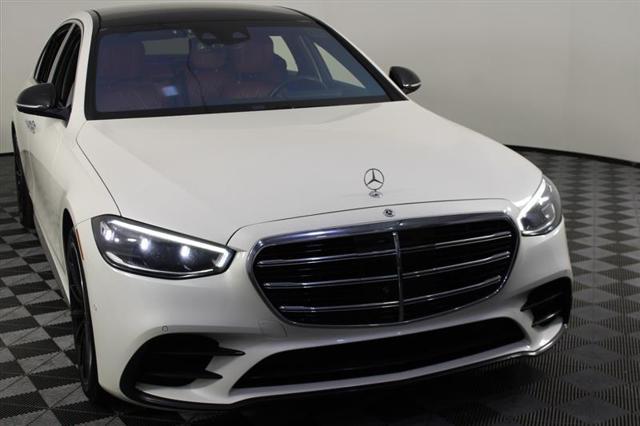 used 2021 Mercedes-Benz S-Class car, priced at $58,995