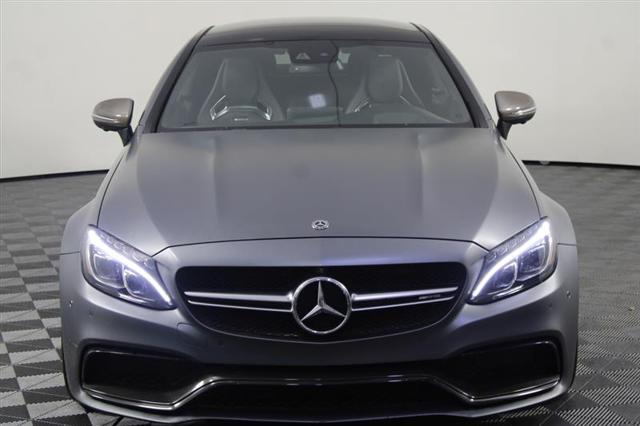 used 2018 Mercedes-Benz AMG C 63 car, priced at $38,995