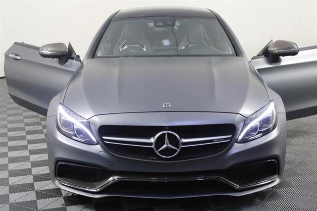 used 2018 Mercedes-Benz AMG C 63 car, priced at $38,995