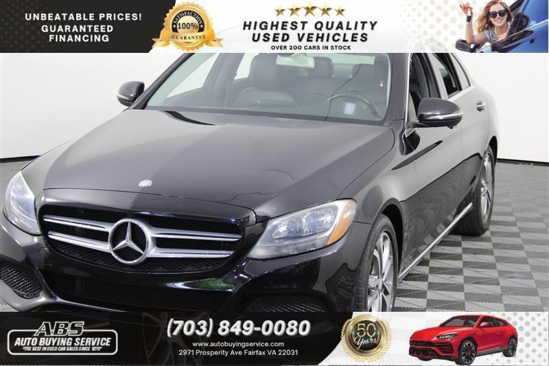 used 2017 Mercedes-Benz C-Class car, priced at $12,444
