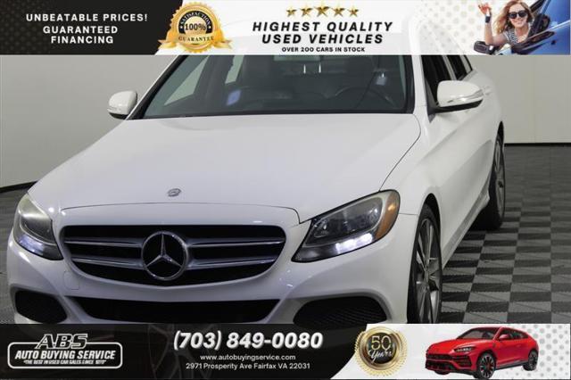 used 2015 Mercedes-Benz C-Class car, priced at $15,995