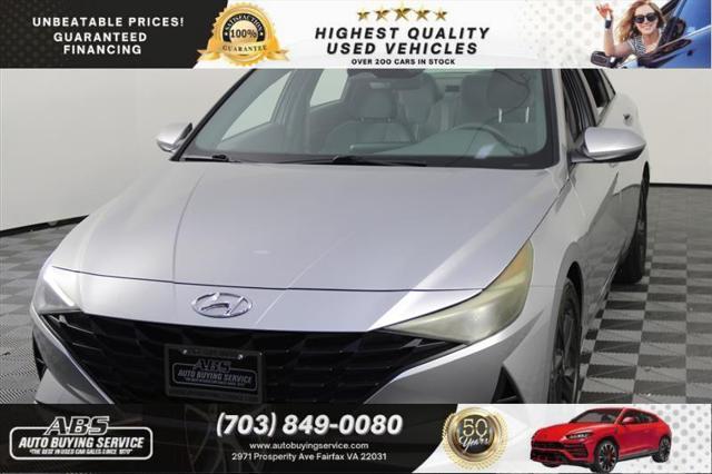 used 2021 Hyundai Elantra car, priced at $15,995