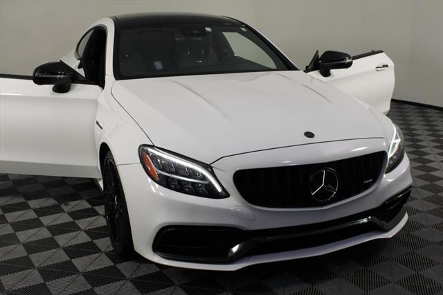 used 2020 Mercedes-Benz AMG C 63 car, priced at $49,995