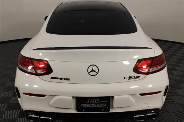 used 2020 Mercedes-Benz AMG C 63 car, priced at $49,995